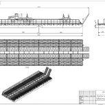 Понтонная платформа - паром, грузоподъемностью 45 тонн., Архангельск