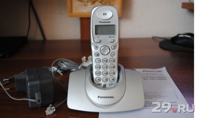 Инструкцию Радиотелефона Panasonic Kx-Tg1105ru